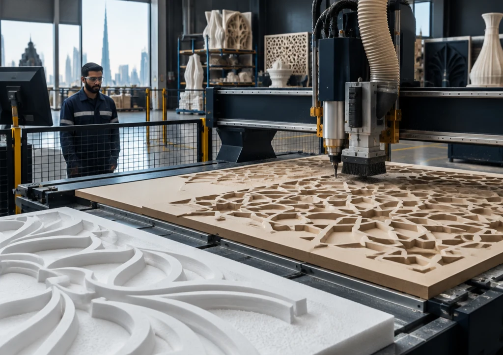 Precision CNC architectural pattern making