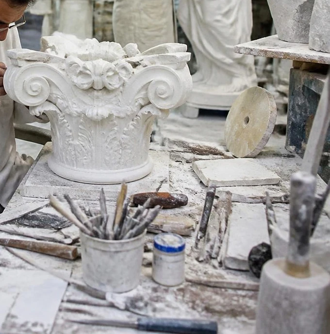 Crafting ornamental architectural moulds